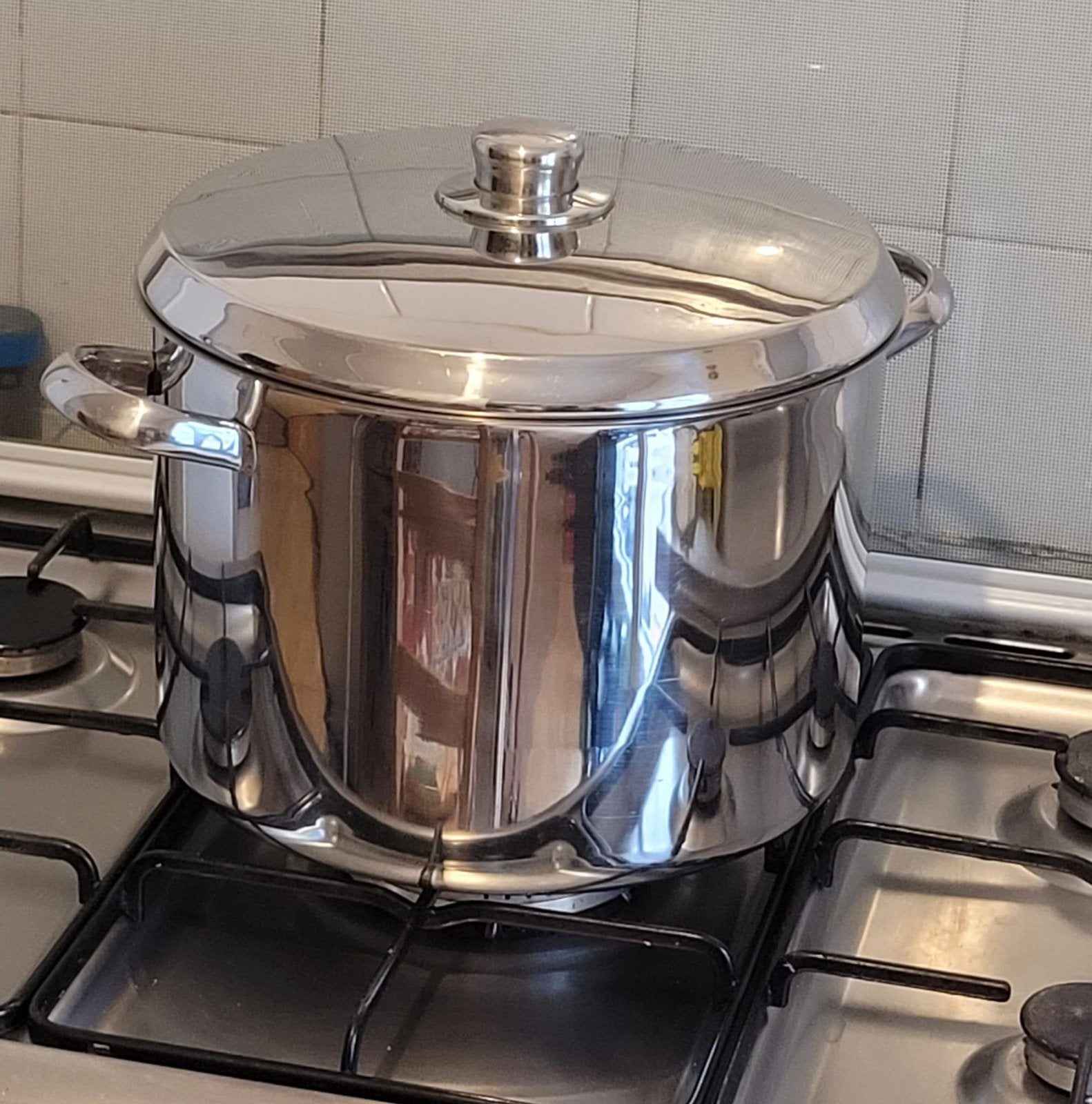 Marmite en inox en bon état., Enlèvement