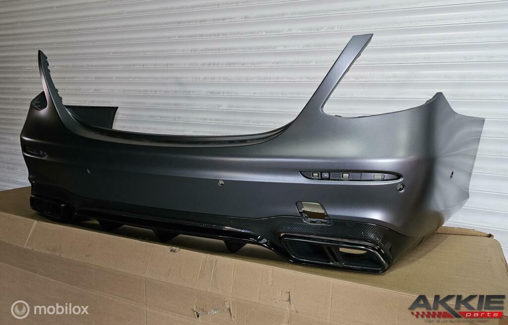 Mercedes E63 amg Bumper achter W213 sedan, Arrière, Utilisé, Enlèvement ou Envoi, Pare-chocs