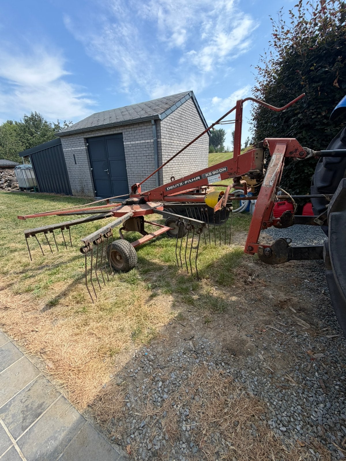 Deutz-Fahr KS90DN hark, Ophalen, Akkerbouw, Weidebouw
