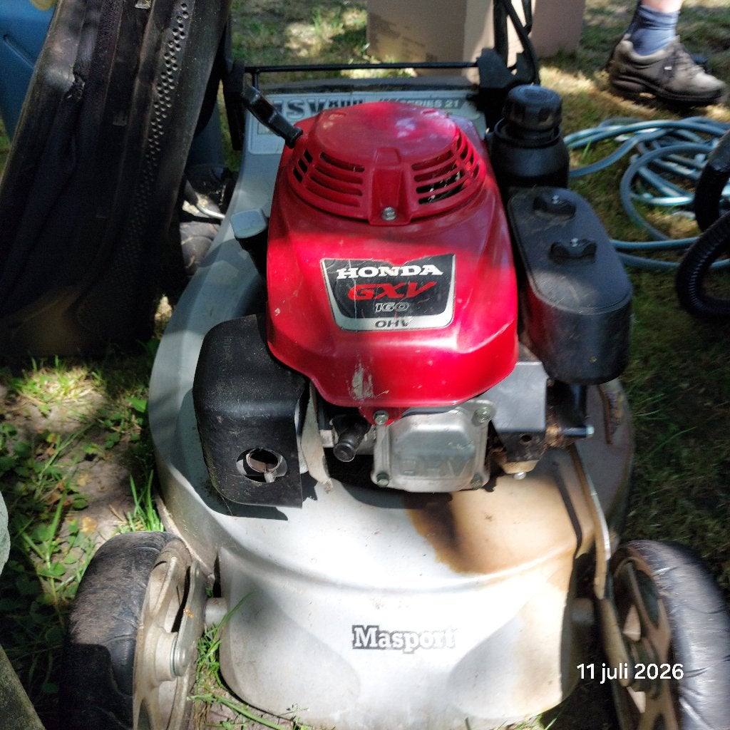 Zelftrekker grasmachine Honda 160gxv masport chassis, Honda, Tondeuses à gazon à essence, 40 à 49 cm, Utilisé