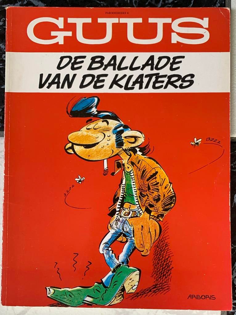 Guus De blallade van de klaters, Eén stripboek, Ophalen of Verzenden, Gelezen