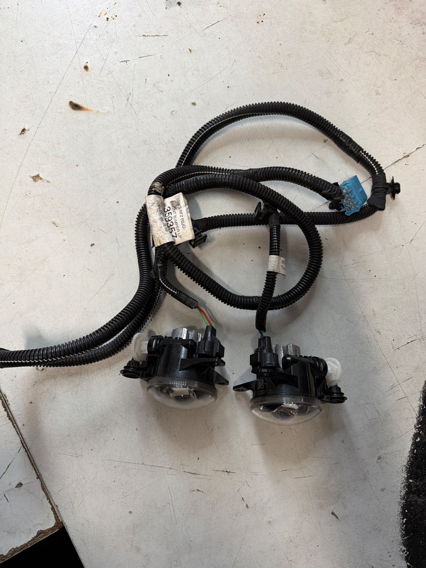 Opel corsa f mistlamp lamp kabelboom 9835935780, Gebruikt, Opel Automobile GmbH, Kontakt@opel-infoservice.de, Opel