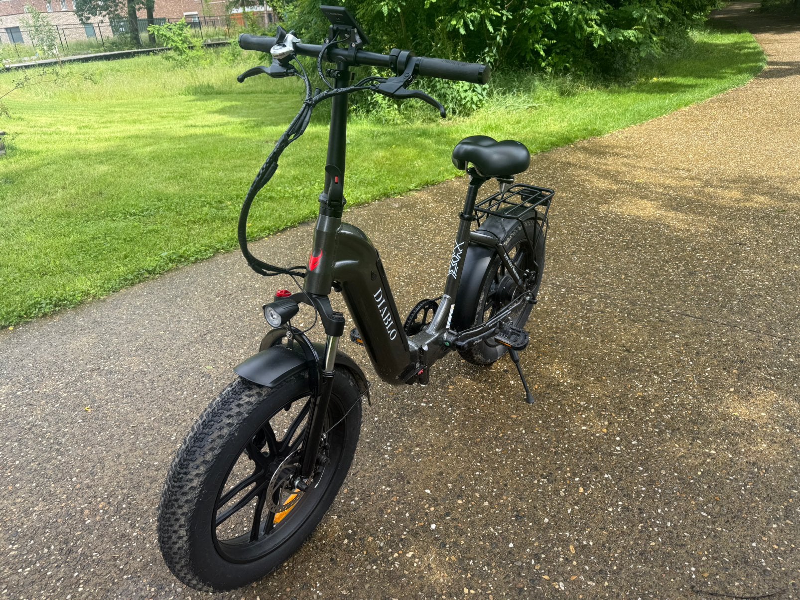 Diablo Fatbike vouwfiets Fat City Smart top staat 642 km, Autres marques, 50 km par batterie ou plus, Comme neuf, 59 cm ou plus