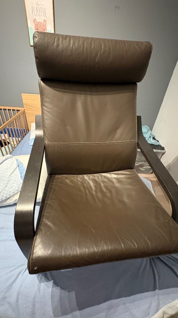 Fauteuil/stoel ikea POÄNG, Enlèvement, Utilisé, Bois
