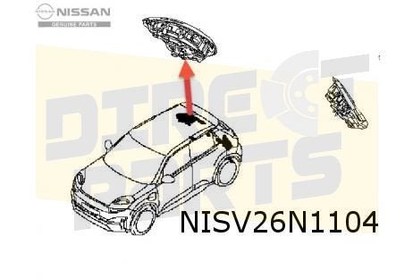 Nissan Micra (9/25-) (K15) (HTB) achterlicht Rechts Originee, Autos : Pièces & Accessoires, Neuf, -, -, -
