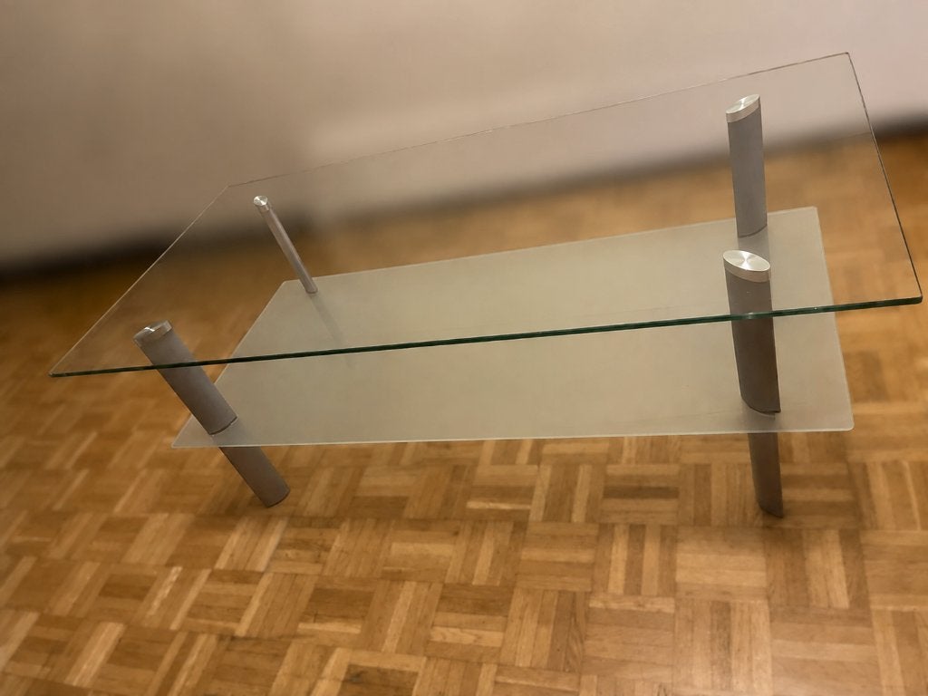 table basse en verre, Ophalen, Zo goed als nieuw