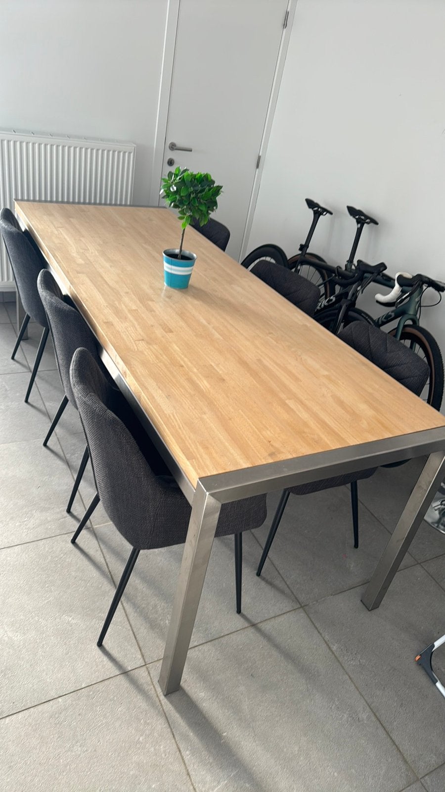 Tafel, Huis en Inrichting, Tafels | Eettafels, Ophalen, Nieuw, Vijf personen of meer