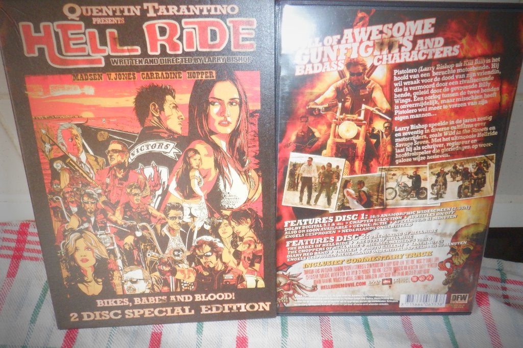 DVD Quentin Tarantino Presents Hell Ride.(2DISC Special ), Vanaf 16 jaar, Ophalen of Verzenden, Zo goed als nieuw, Actie