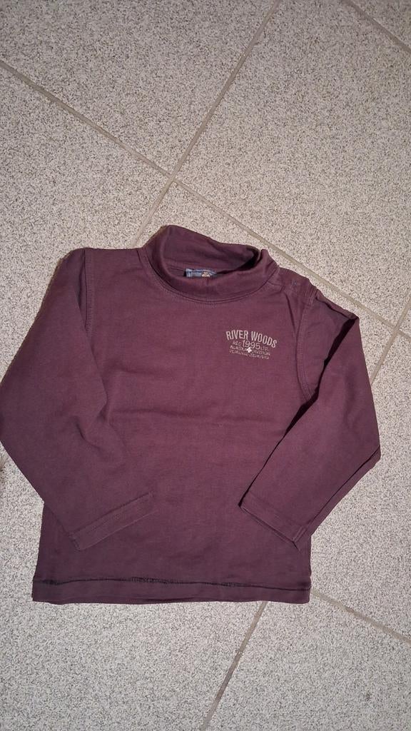Manches longues River Woods taille 92, Garçon, Enlèvement ou Envoi, Chemise ou À manches longues, Comme neuf