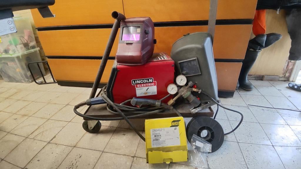 Lincoln electric SP 170-l, Ophalen