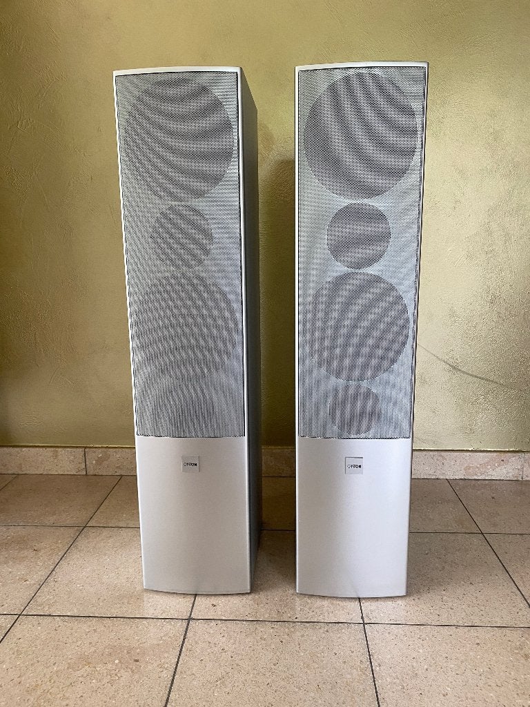 Speakers Canton LE 170, Stereo speakers, Gebruikt, Inclusief kabels, 120 tot 150 watt