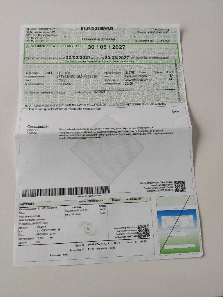 Camper, Caravans en Kamperen, Buscamper of Camperbus, Ringverwarming, Pössl, Tot en met 3