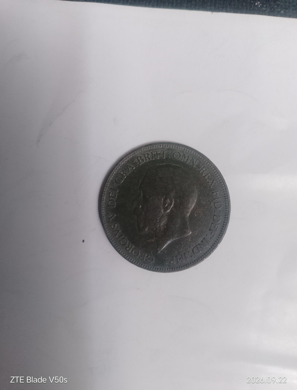 pièce de monnaie, Enlèvement ou Envoi