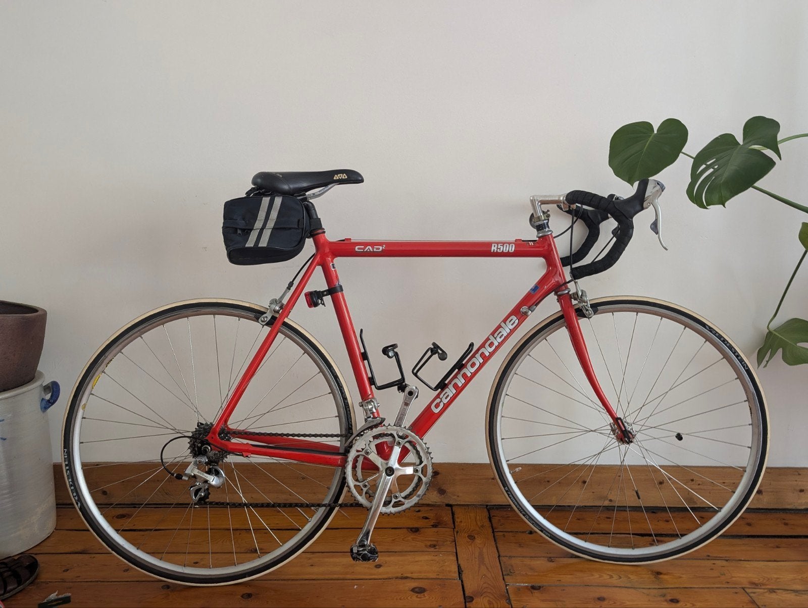 Cannondale R500 - Racefiets - CAD2, 56cm, 90s,

RX100, Fietsen en Brommers, Ophalen