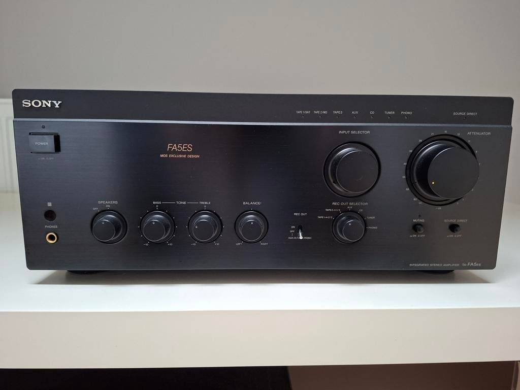 Sony FA 5 ES in prachtige staat !!, Audio, Tv en Foto, Versterkers en Ontvangers, Ophalen, Sony