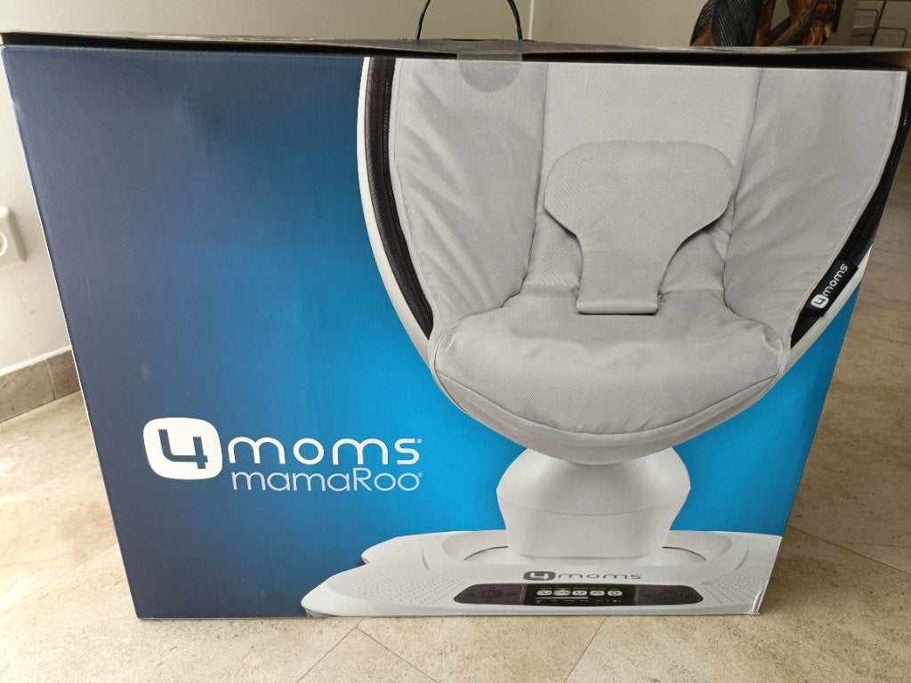 MamaRoo 4moms baby swing nieuw classic grey, Enfants & Bébés, Relax bébé, Neuf, Autres marques, Enlèvement, Avec ceinture(s)