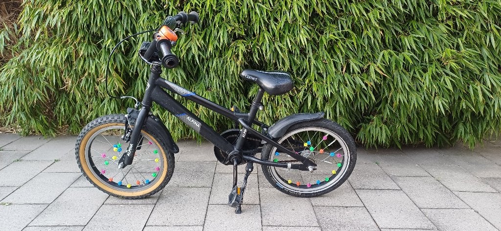 Fiets kind, Ophalen, Terugtraprem, Alpina, 16 tot 20 inch