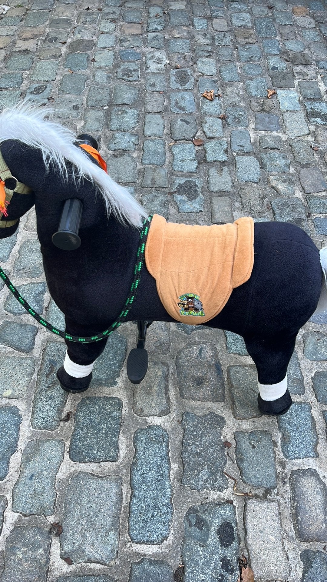 Paardje om op te zitten, Ophalen, Zo goed als nieuw