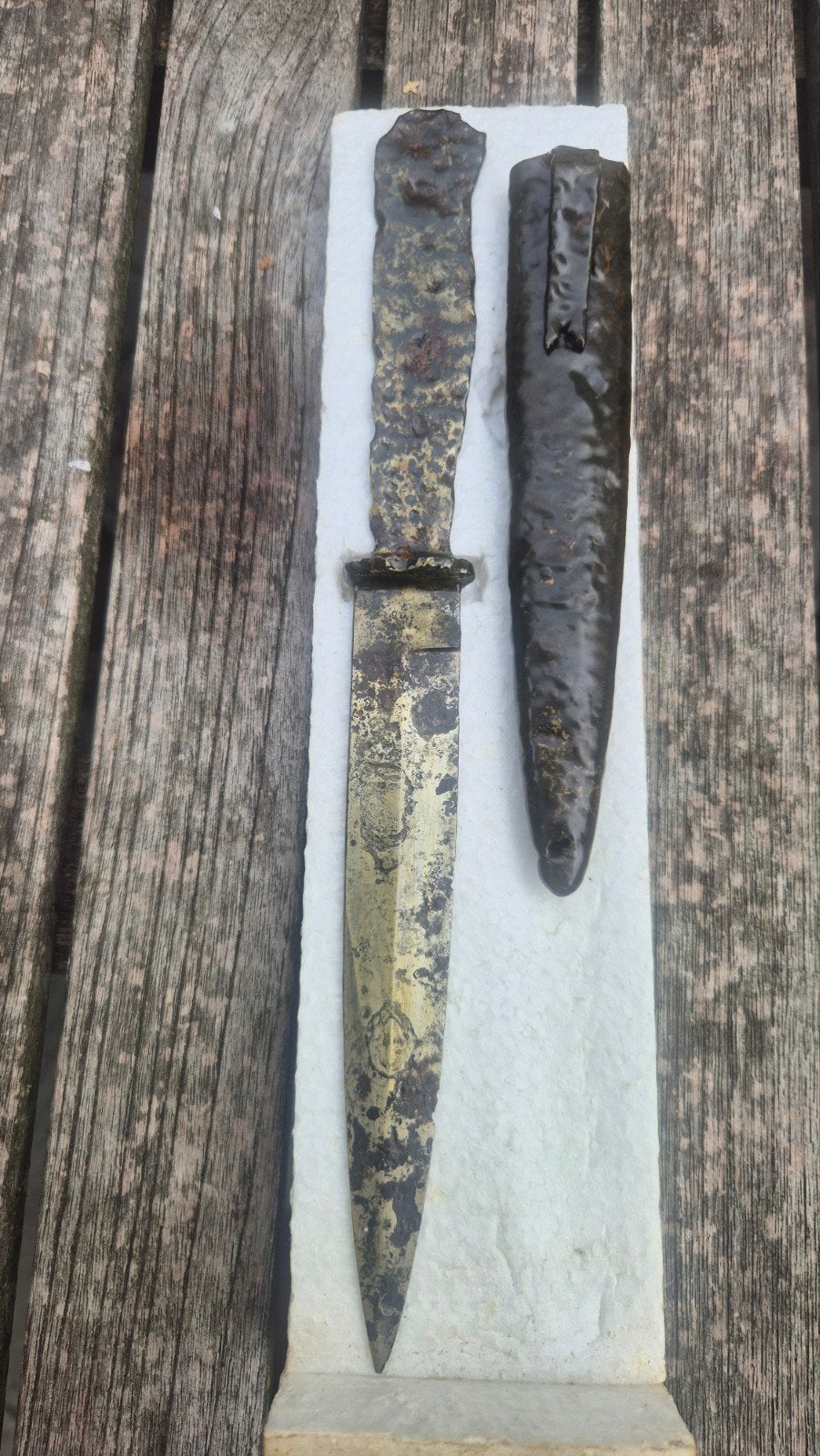 Couteau de botte allemand.  Pièce de fouille., Enlèvement ou Envoi