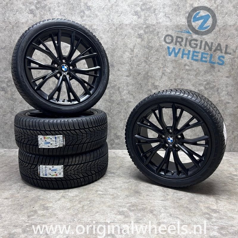 19 inch originele velgen + winterbanden BMW 5 serie 786 M, Pneus et Jantes, -, 19 pouces, Utilisé