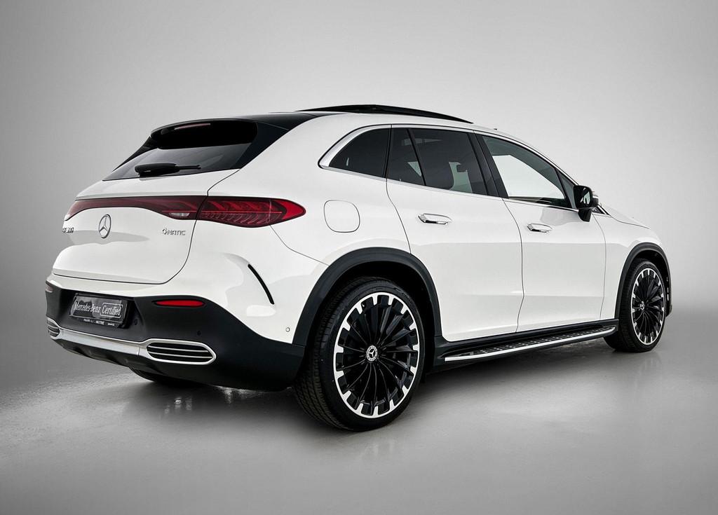 Mercedes-Benz EQE-Klasse 350 4MATIC SUV AMG Line Panoramisch, Auto's, Automaat, Euro 6, Wit, Leder