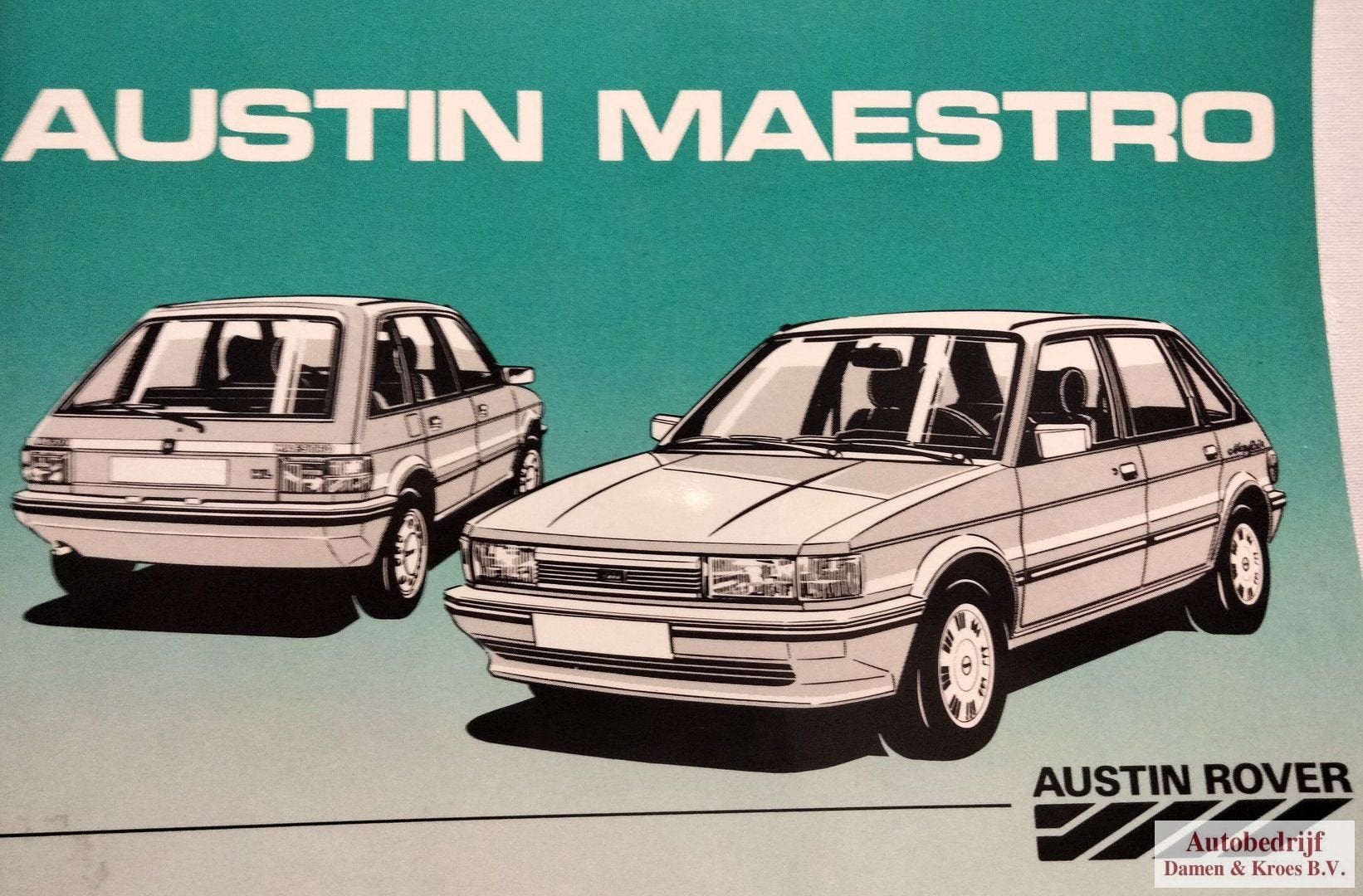 Handboek Austin Maestro City, City X, 1,3 1,6 en Mayfair Ins, Enlèvement ou Envoi
