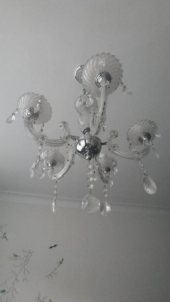 Kristallen luchter., Huis en Inrichting, Ophalen