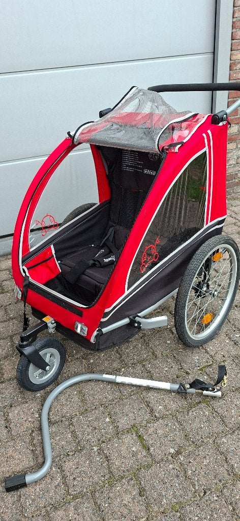 Fietskar/buggy vantly, Vélos & Vélomoteurs, Accessoires vélo | Remorques, 20 à 40 kg, Comme neuf, Enlèvement, Remorque pour enfant