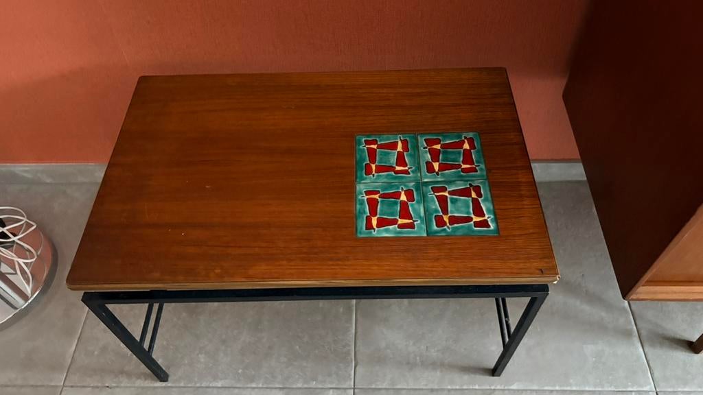 Petite table d’appoint vintage, Enlèvement, Comme neuf
