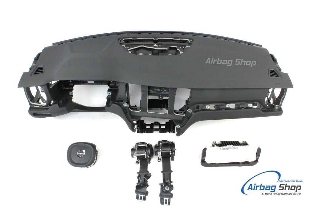 AIRBAG SET Dashboard grijs speaker VOLVO V60 S60 (2019 – …), Gebruikt, Ophalen of Verzenden