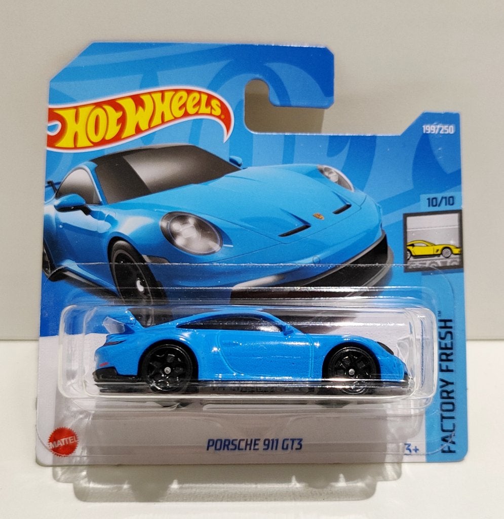 Hot Wheels Porsche 911 GT3 Blauw (2022), Enlèvement ou Envoi