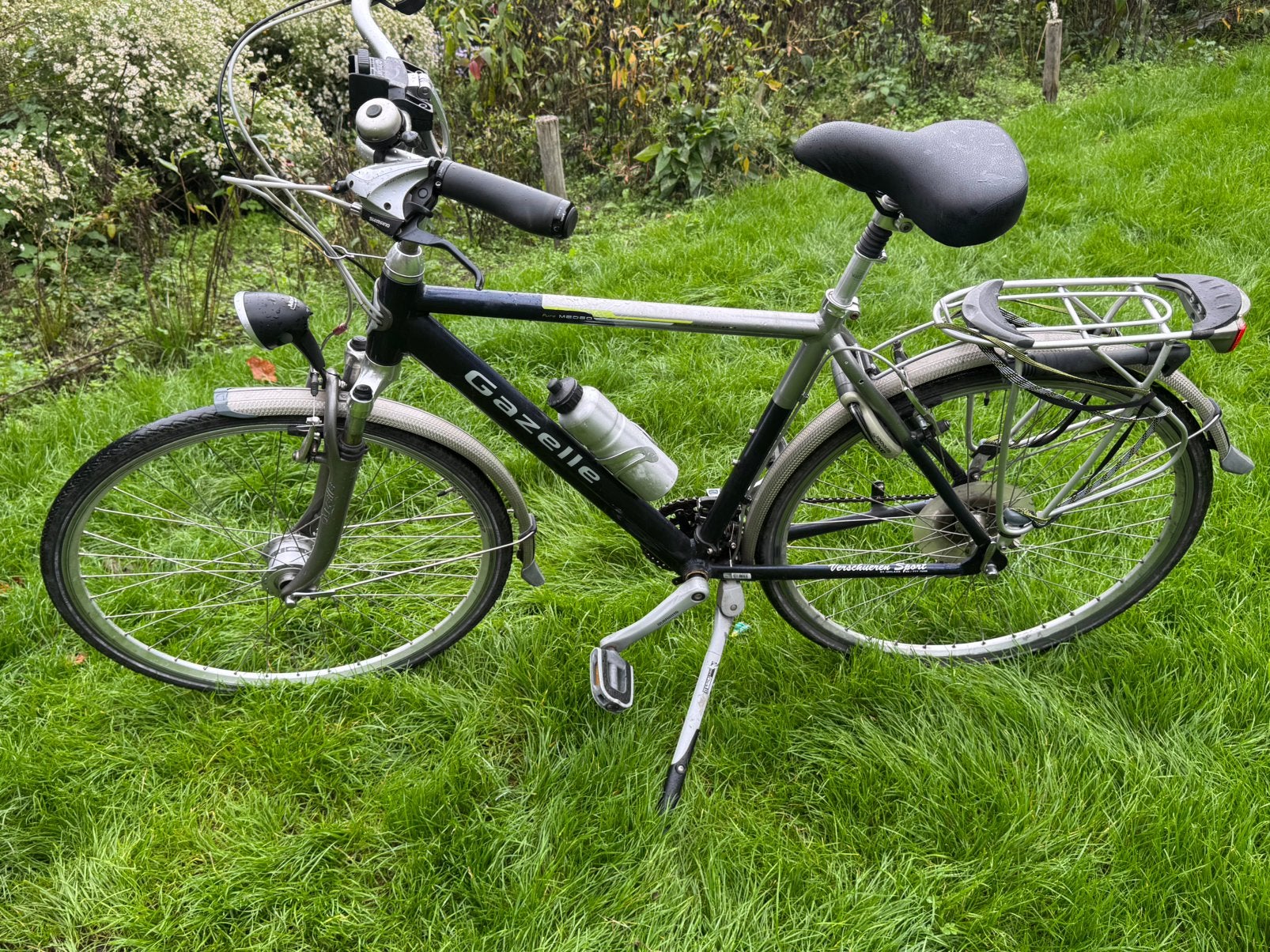Gazelle heren fiets, Fietsen en Brommers, Ophalen, Velgrem, Versnellingen, Zo goed als nieuw