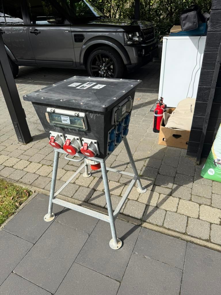 verdeelkast elektriciteit, Ophalen, Gebruikt