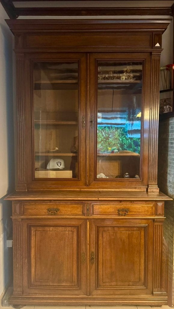 Antieke Bibliotheek kast, Ophalen