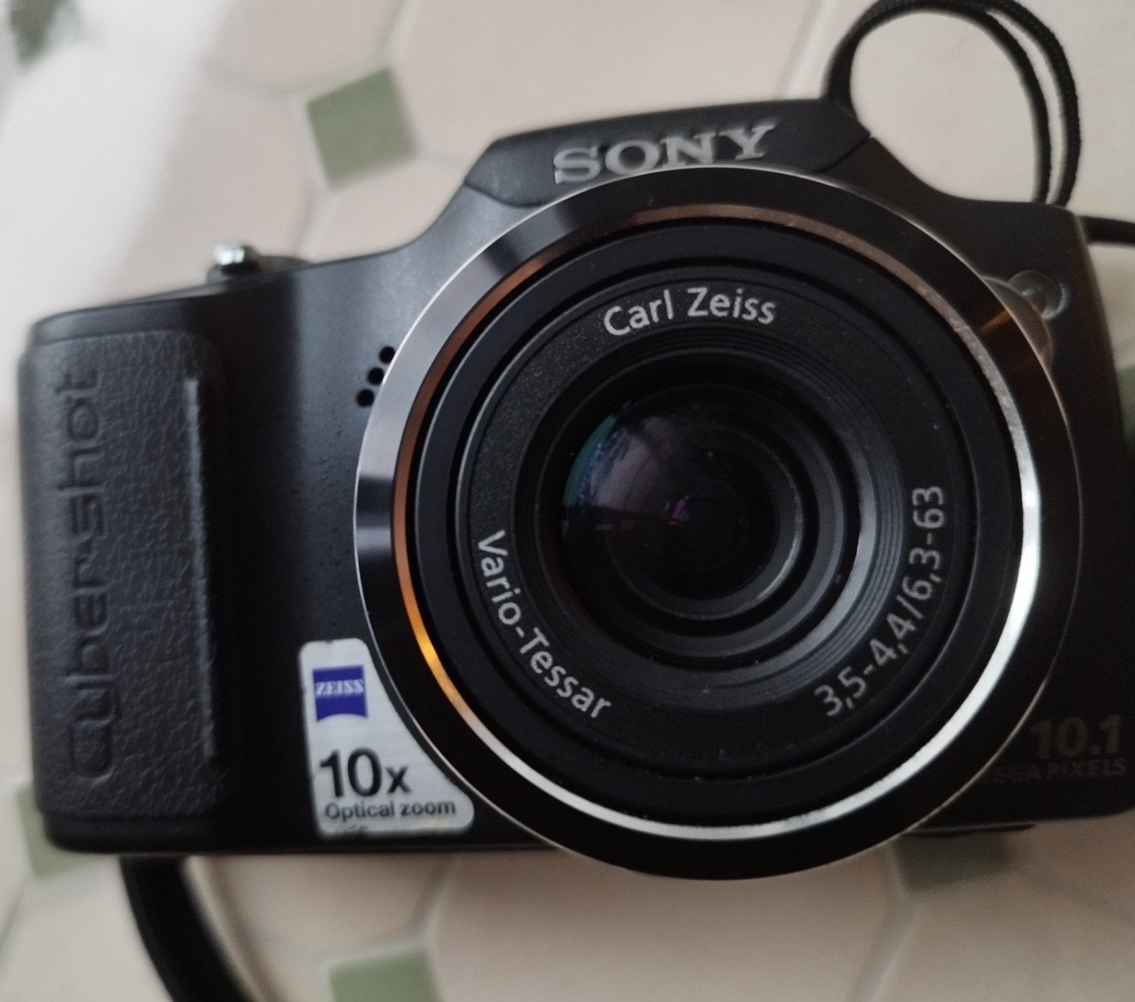 Sony Cyber-shot DSC-H20 – 10,1 MP – Zoom 10x Carl Zeiss + ac, Enlèvement, Batterie, Sony