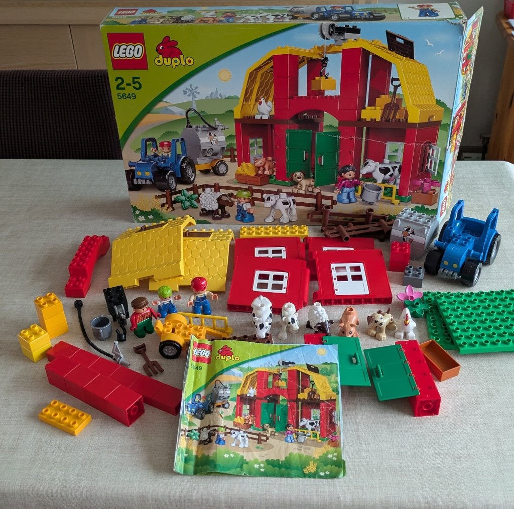 Duplo grote boerderij nr 5649, Ophalen, Inclusief instructies, Gebruikt, Overige thema's