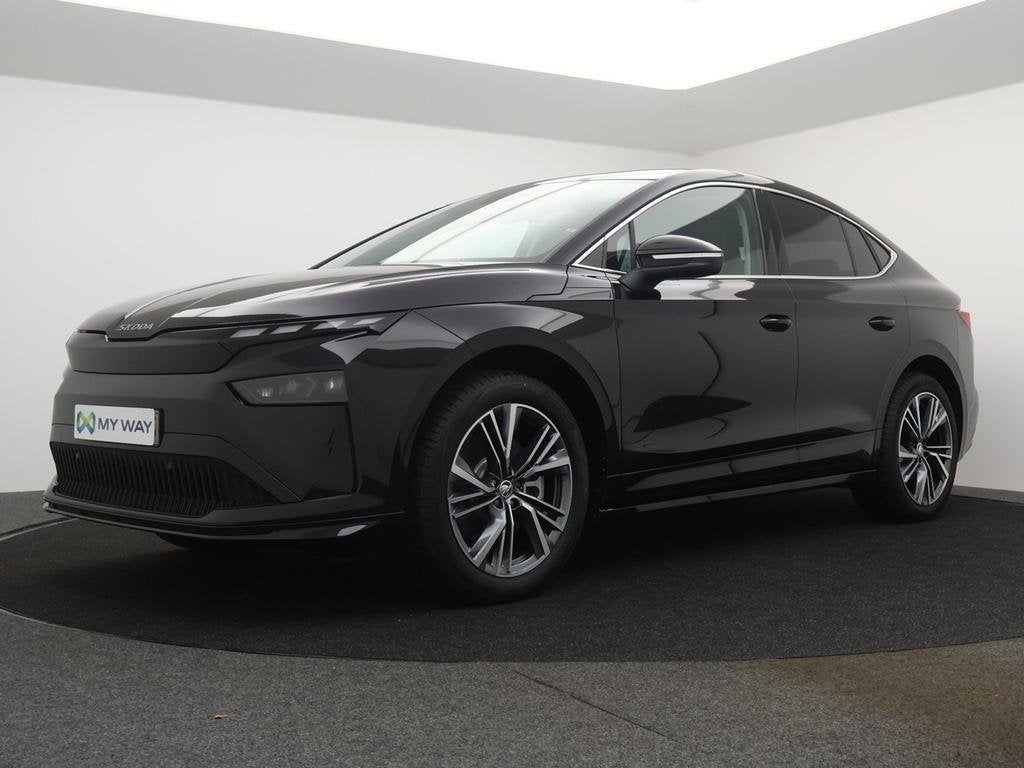 Skoda  Enyaq CoupÃ 82 kWh 85 Corporate, Auto's, Skoda, Automaat, Overige modellen, Alarm, Zwart