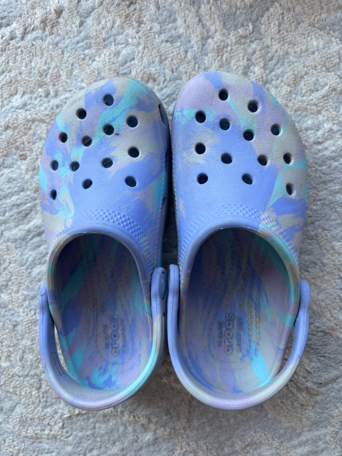 Crocs, Kinderen en Baby's, Babykleding | Schoentjes en Sokjes, Ophalen, Zo goed als nieuw