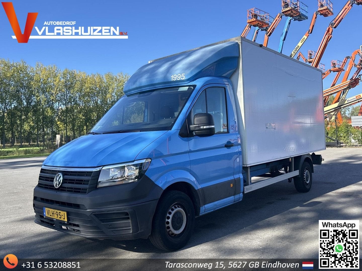 Volkswagen Crafter 35 2.0 TDI L4 Trendline | € 7.950,- NETTO, Auto's, Blauw, Bedrijf, 277 g/km, Te koop