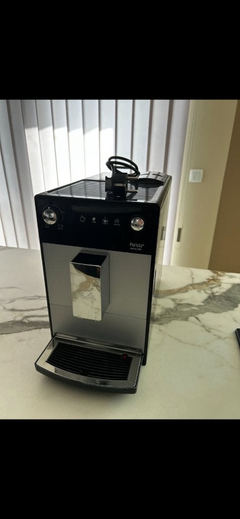 Melitta purista koffiezetautomaat, Electroménager, Cafetières, Enlèvement, Comme neuf, Café en grains