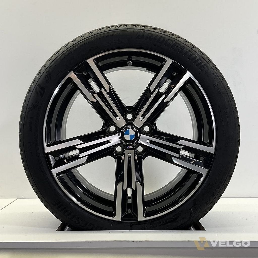 BMW 2, 3 EN 4 SERIE BREEDSET VELGEN + ZOMERBANDEN 18 INCH OR, Auto-onderdelen, 18 inch, Gebruikt, -, -