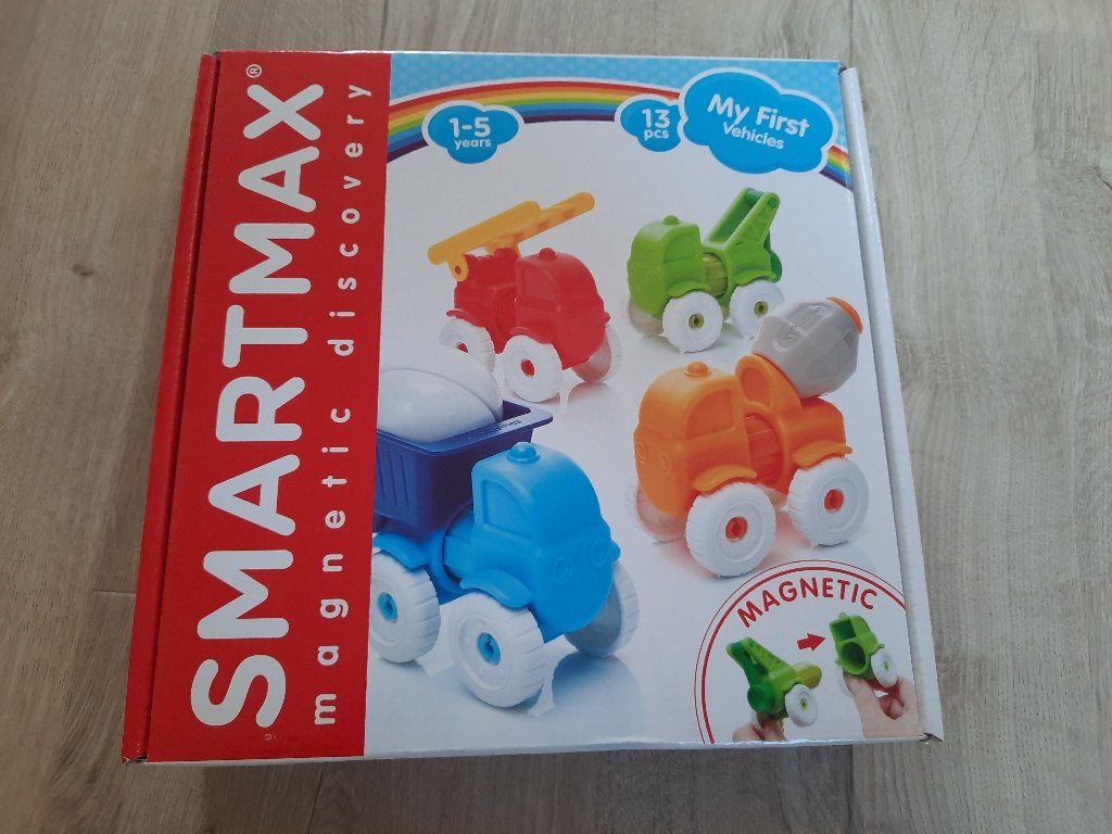 Smartmax Voertuigenset, Kinderen en Baby's, Ophalen, Zo goed als nieuw, Bouwen