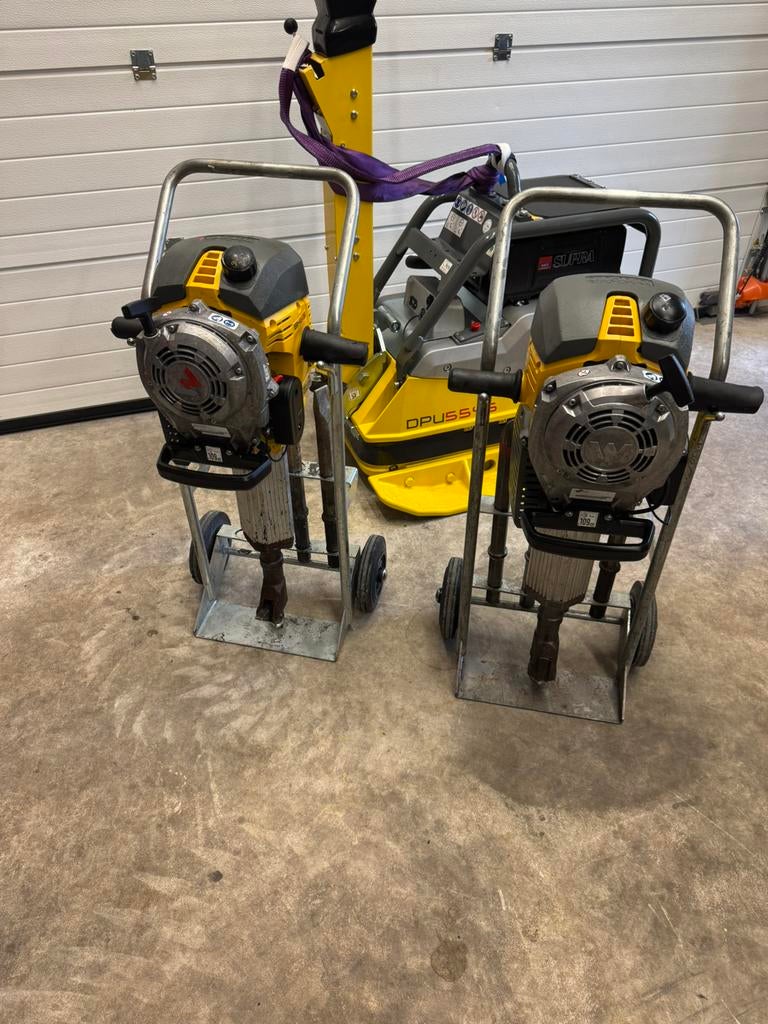 Wacker neuson bh65 bj 2024 en 2022, Doe-het-zelf en Bouw, Ophalen, Zo goed als nieuw
