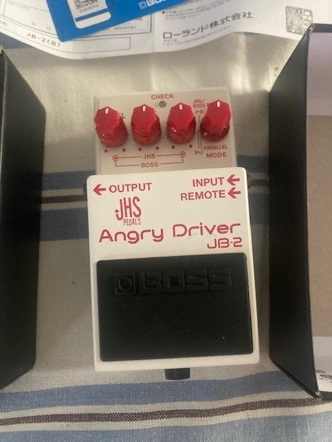 Boss JB-2 Angry Driver –  originele doos (Als nieuw), Ophalen of Verzenden, Distortion, Overdrive of Fuzz