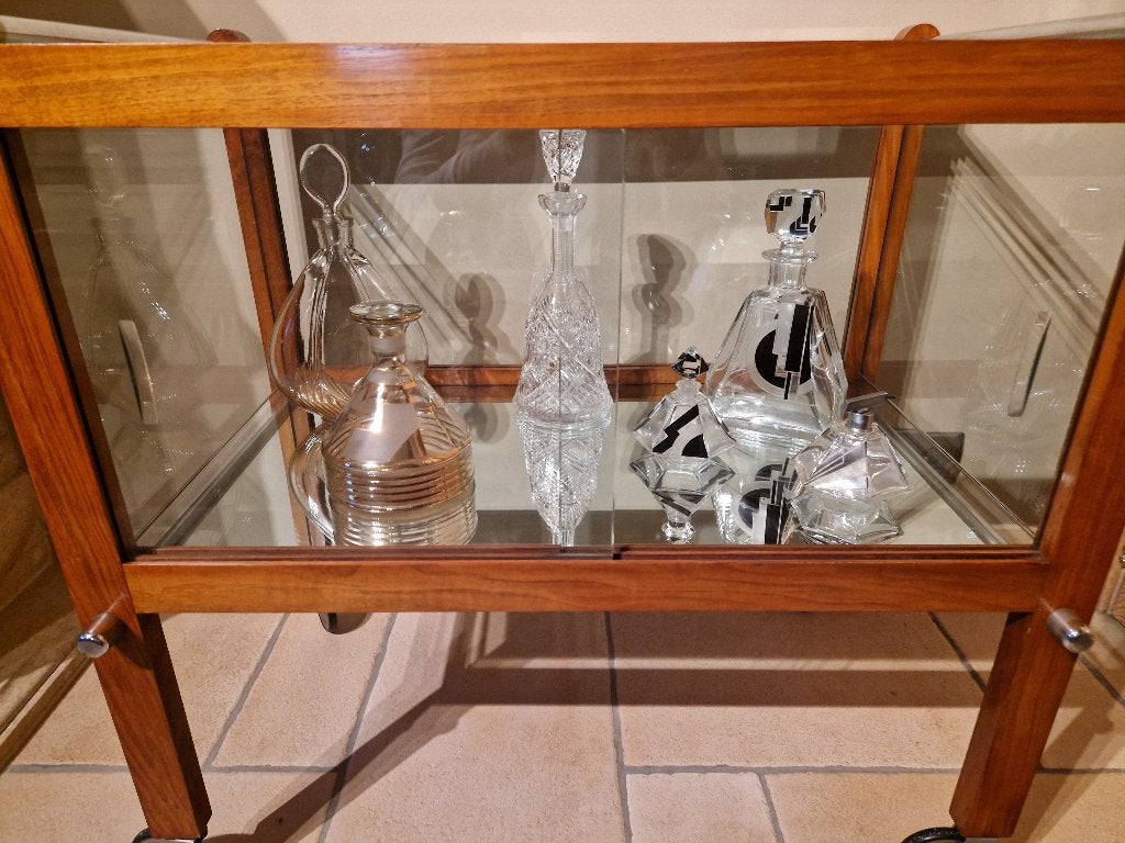 Art Deco chromen serveerwagen, jaren 1930, Enlèvement ou Envoi