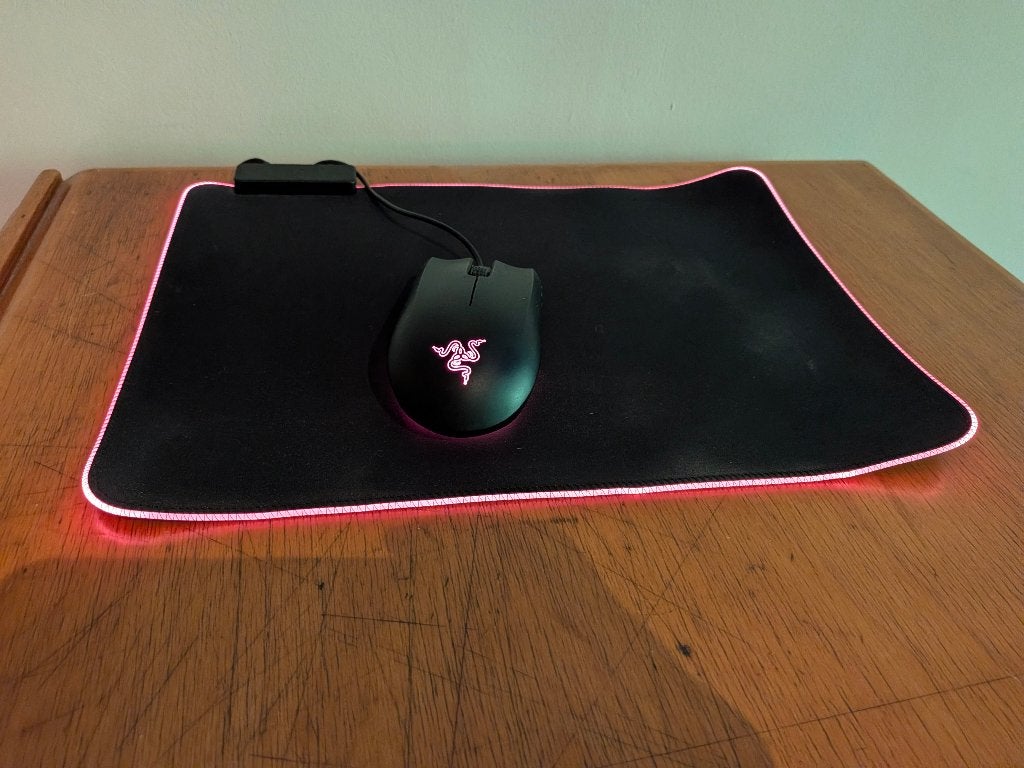 Razer Abyssus Essential inclusief Razer Firefly, Informatique & Logiciels, Souris, Souris, Enlèvement, Droitier, Filaire