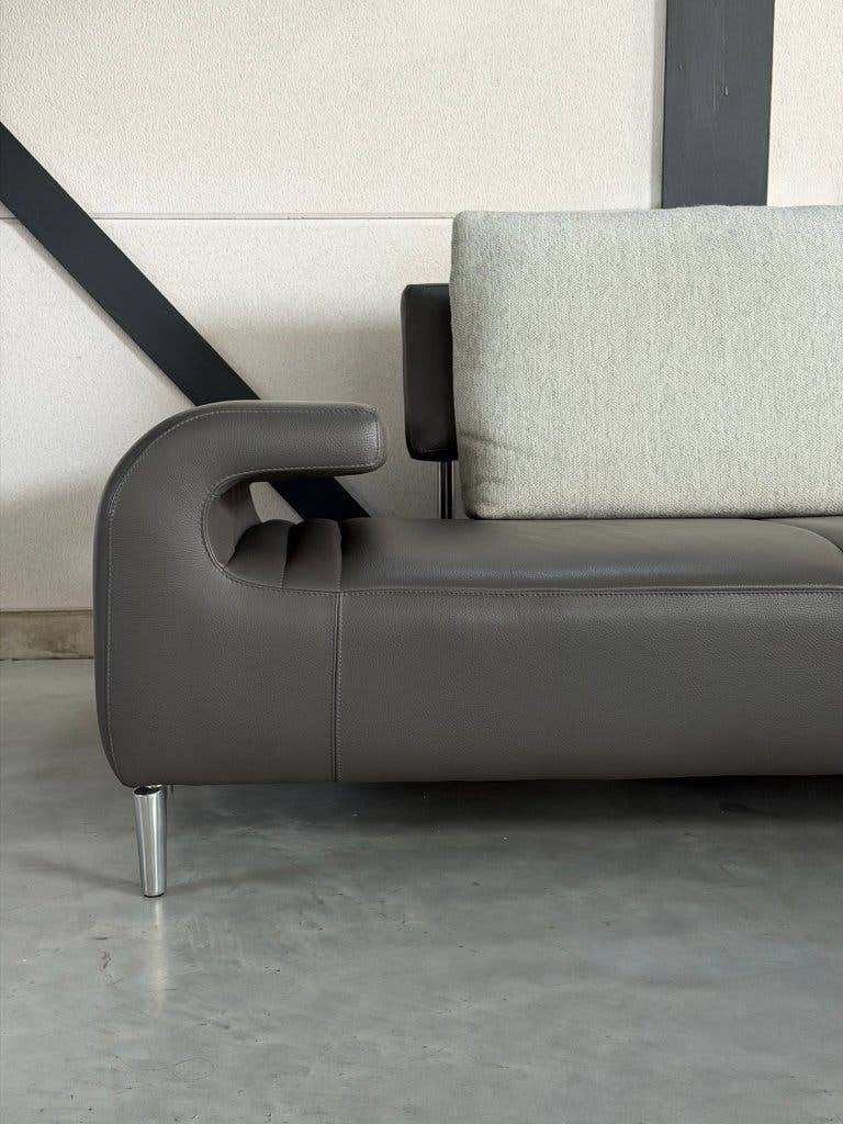 Canapé d'angle Leolux Vol de Reve - comme neuf, Synthétique, 150 cm ou plus, Rolf Benz Montis Jori Artifort Pode, Comme neuf
