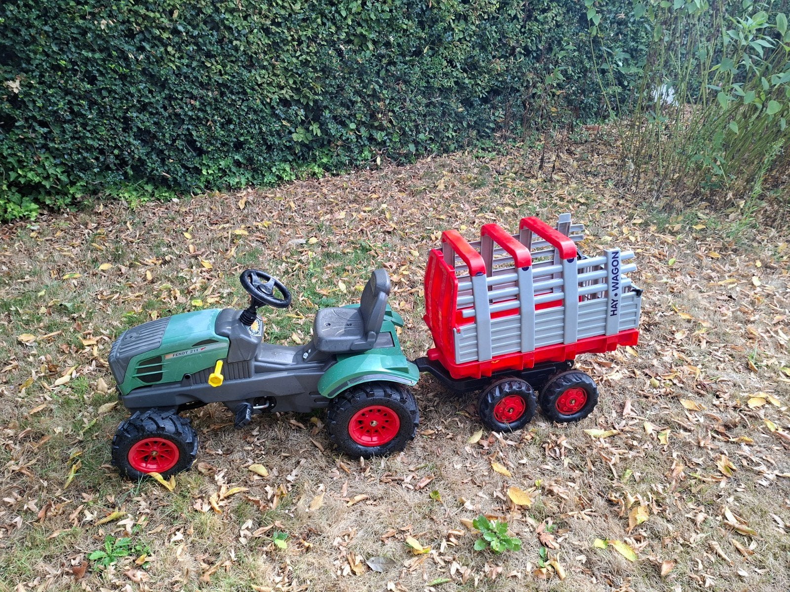 tractor rolly toys gocart, Kinderen en Baby's, Speelgoed | Buiten | Voertuigen en Loopfietsen, Ophalen, Gebruikt, Trapvoertuig