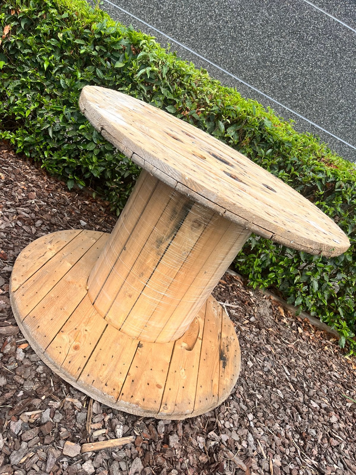 Houten bobijn maat 120 diameter. Hoogte 85cm, Enlèvement, Comme neuf