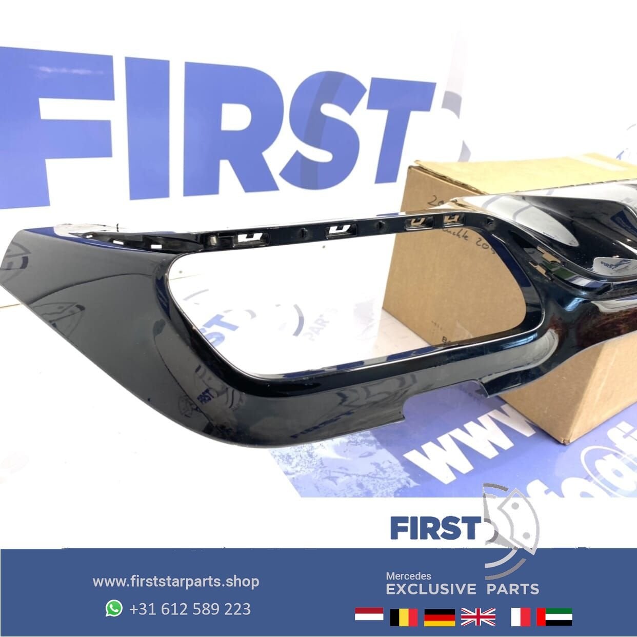 W213 E63 S ACHTERBUMPER DIFFUSER E KLASSE 2016-2020 originee, Utilisé, -, -, Enlèvement ou Envoi